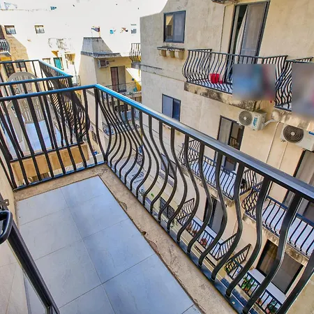 アパート Charming 2-bedroom With Balconies Mgaj1-1 *